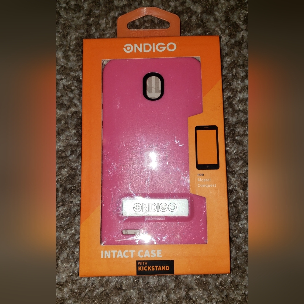 ONDINGO Mobile Phone Case with Kickstand for Alcatel OneTouch Conquest